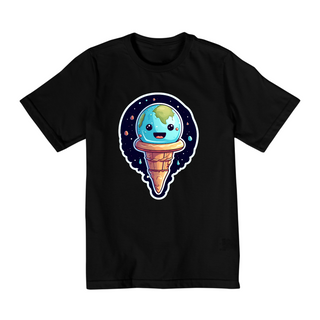 Camiseta Infantil - Planeta Casquinha