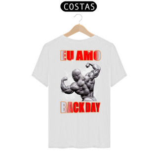 Nome do produtoCAMISETA - EU AMO BACK DAY