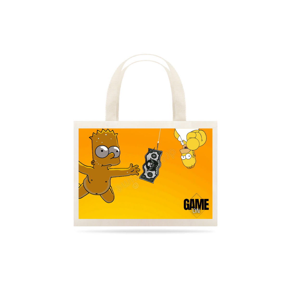 Nome do produto: ECO BAG | SIMPSONS BART E HOMER