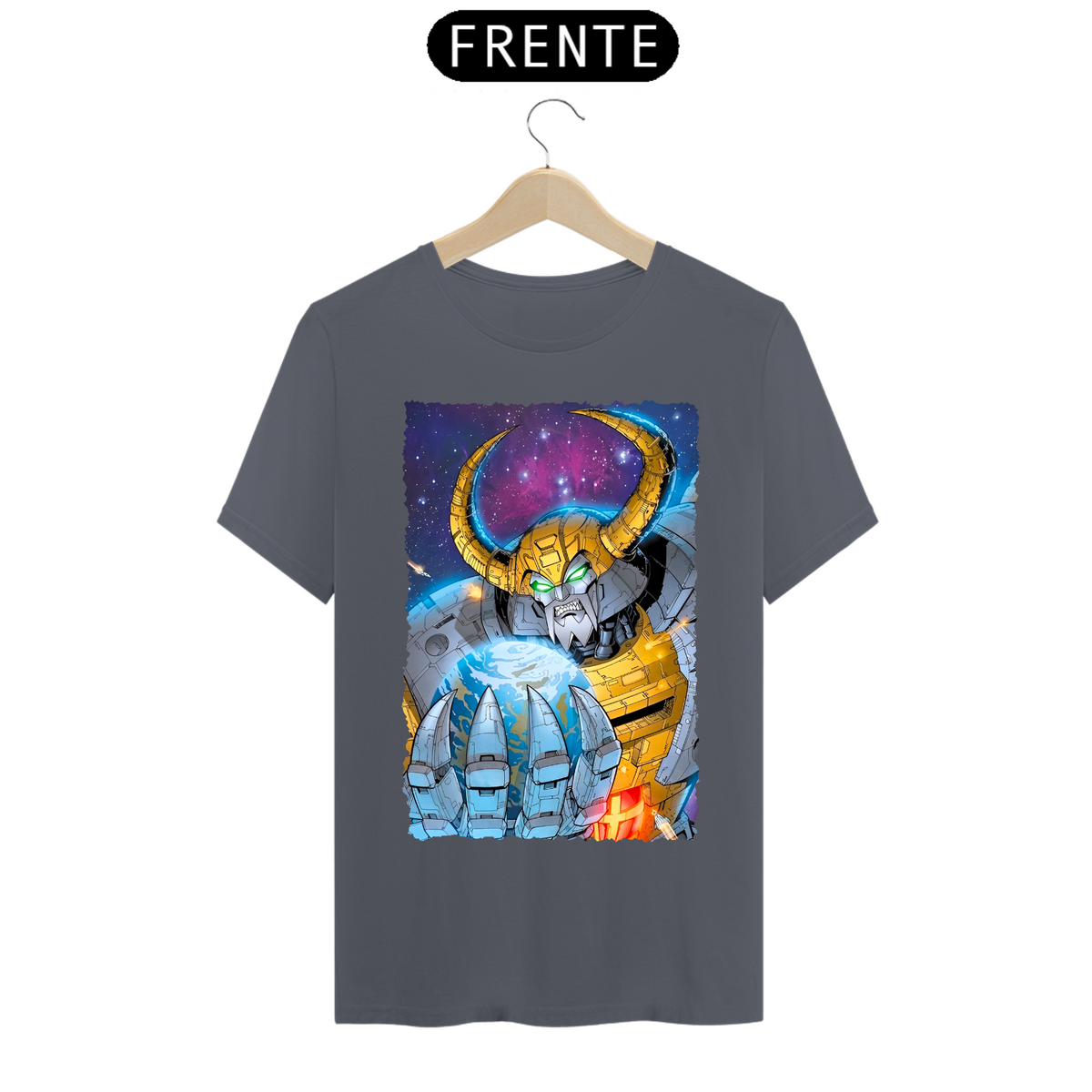 Nome do produto: Camiseta Classic - Transformers - Unicron