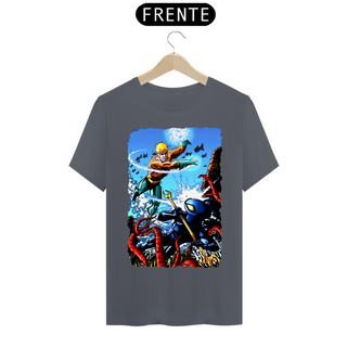 Nome do produtoCamiseta Classic - Aquaman vs Arraia Negra