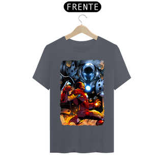 Nome do produtoCamiseta Classic - Homem de Ferro vs Monge de Ferro