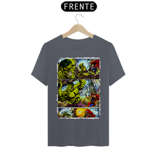 Nome do produtoCamiseta Classic - Hulk vs Thor