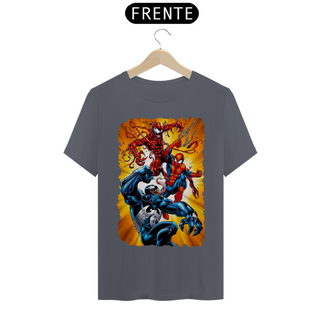 Nome do produtoCamiseta Classic - Homem Aranha vs Venom e Carnificina