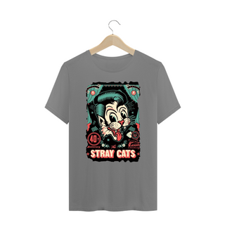 Nome do produtoCamiseta Plus Size - Stray Cats