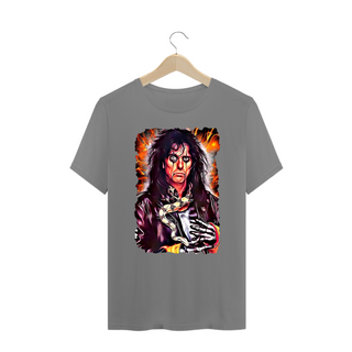 Nome do produtoCamiseta Plus Size - Alice Cooper