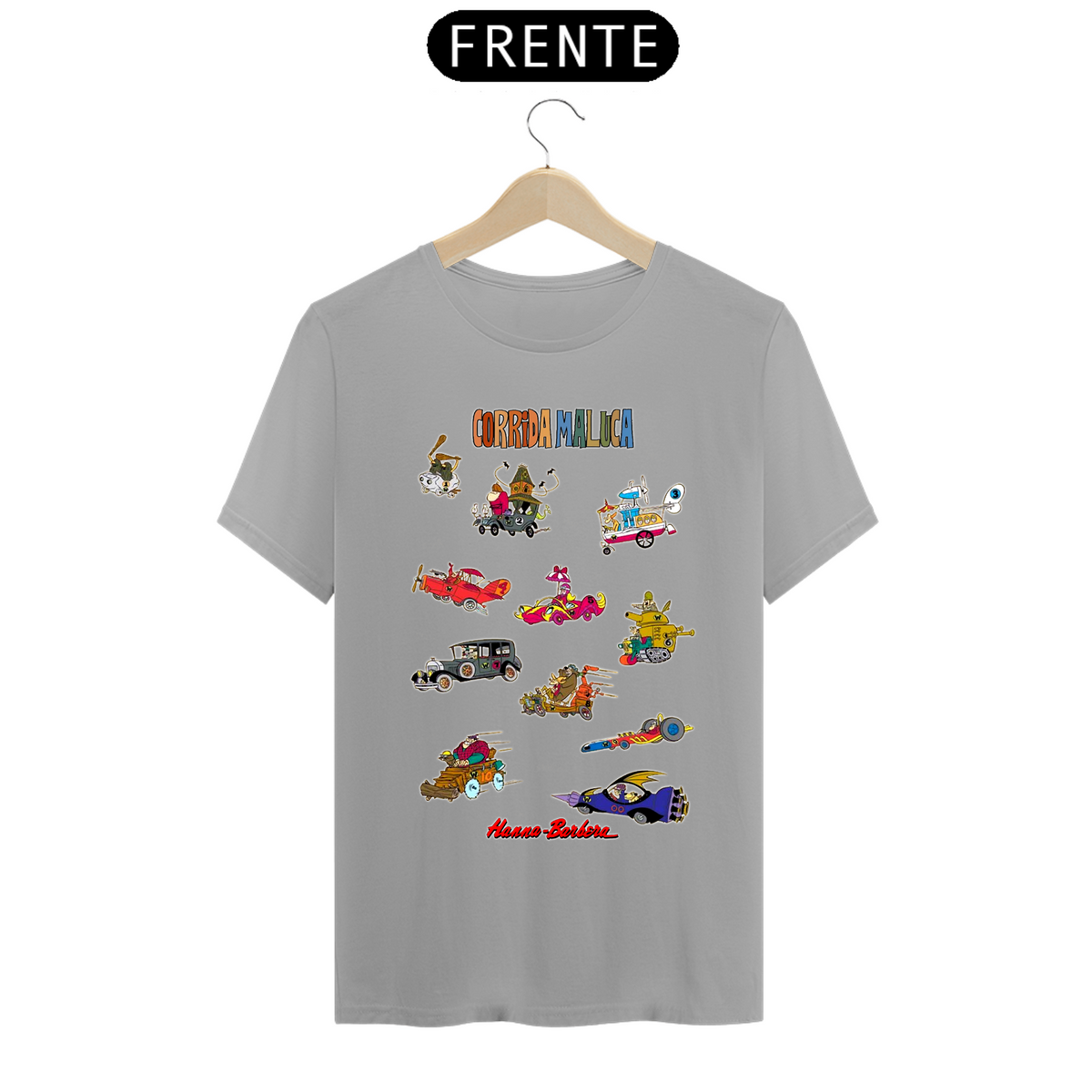 Nome do produto: Camiseta Masculina - Corrida Maluca