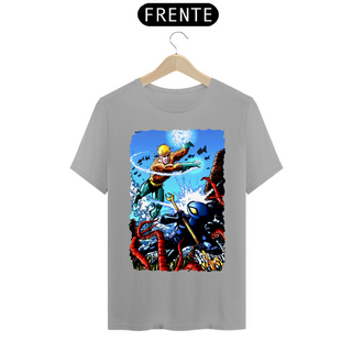 Nome do produtoCamiseta Classic - Aquaman vs Arraia Negra