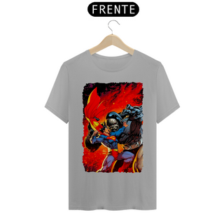 Nome do produtoCamiseta Classic - Superman vs Darkseid