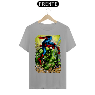 Nome do produtoCamiseta Classic - Hulk vs Homem Aranha