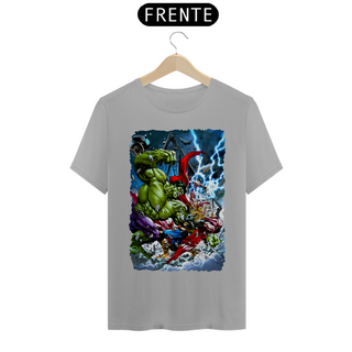 Nome do produtoCamiseta Classic - Hulk vs Thor