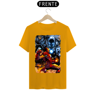 Nome do produtoCamiseta Classic - Homem de Ferro vs Monge de Ferro