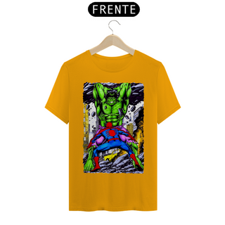 Nome do produtoCamiseta Classic - Hulk vs Homem Aranha