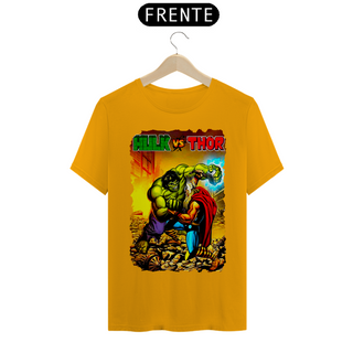 Nome do produtoCamiseta Classic - Hulk vs Thor