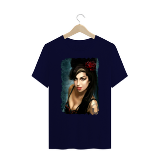 Nome do produtoCamiseta Plus Size - Amy Winehouse