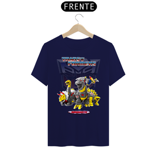 Nome do produtoCamiseta Classic - Transformers - Dinobots