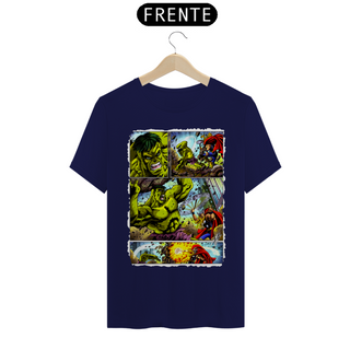 Nome do produtoCamiseta Classic - Hulk vs Thor