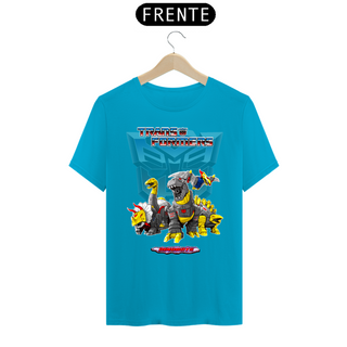 Nome do produtoCamiseta Classic - Transformers - Dinobots