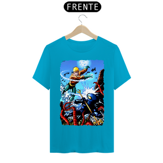 Nome do produtoCamiseta Classic - Aquaman vs Arraia Negra