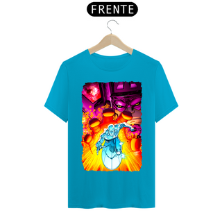 Nome do produtoCamiseta Classic - Surfista Prateado e Galactus