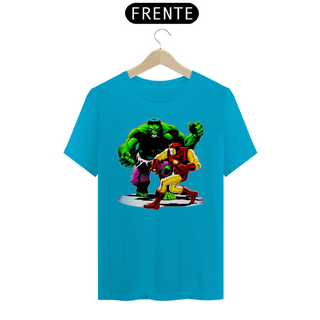 Nome do produtoCamiseta Classic - Hulk vs Homem de Ferro