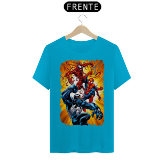 Nome do produtoCamiseta Classic - Homem Aranha vs Venom e Carnificina