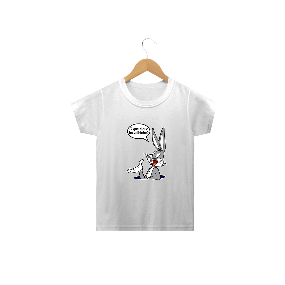 Nome do produto: Camiseta Infantil - Pernalonga