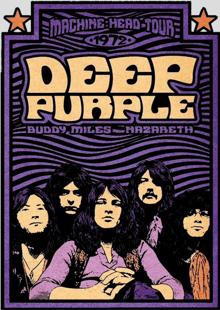 Nome do produto: Poster - Deep Purple