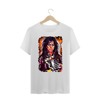 Nome do produtoCamiseta Plus Size - Alice Cooper