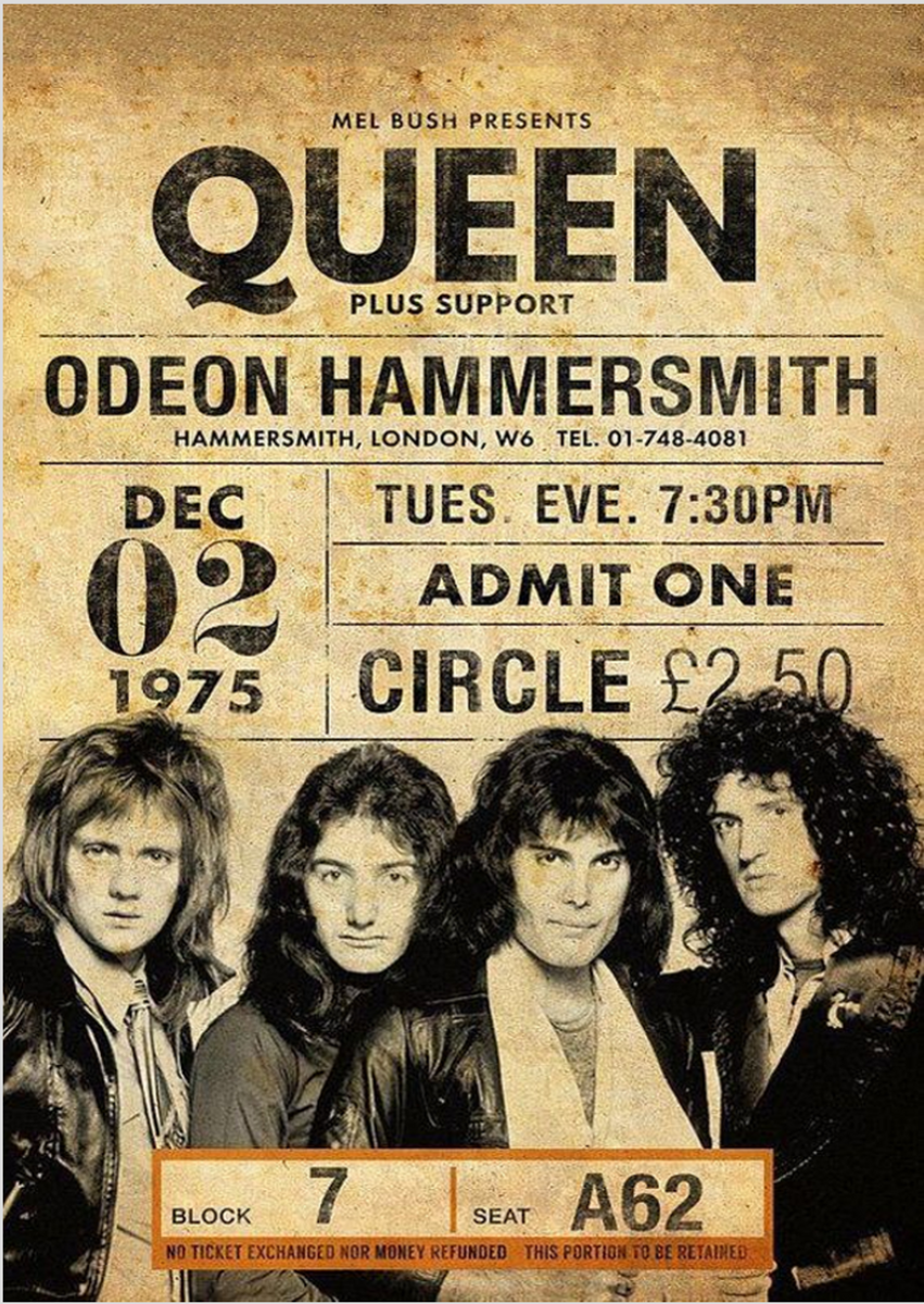 Nome do produto: Poster - Queen