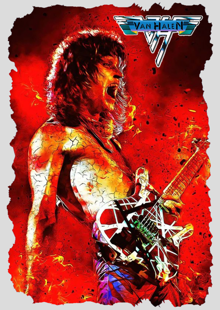 Nome do produto: Poster - Van Halen