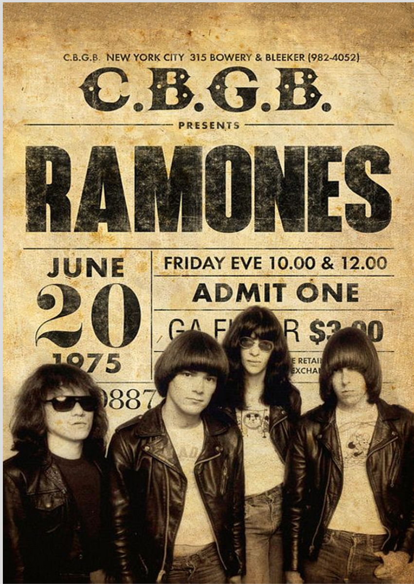 Nome do produto: Poster - Ramones