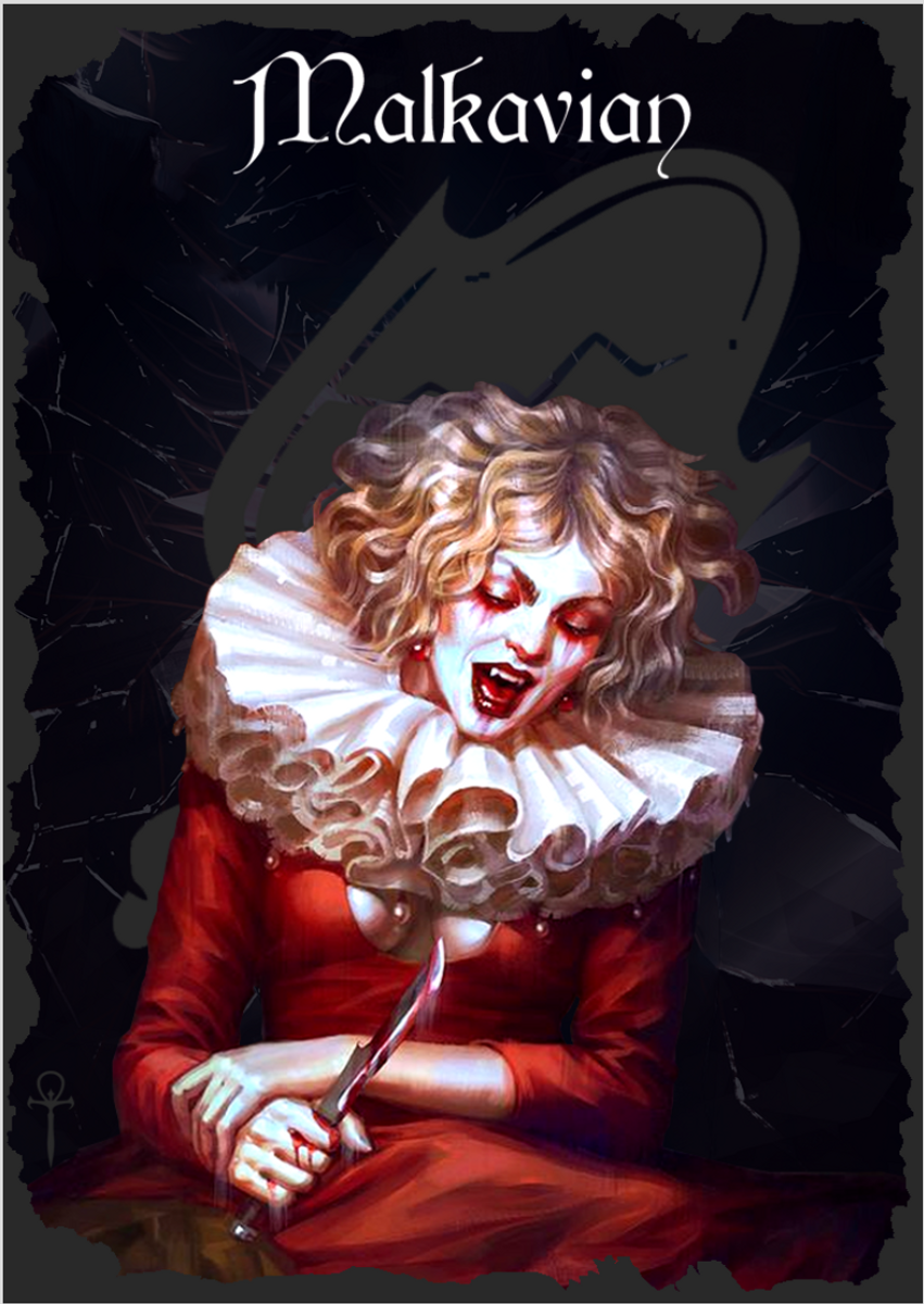 Nome do produto: Poster (Vampiro) - Malkavian