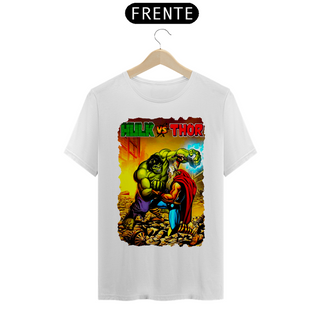 Nome do produtoCamiseta Classic - Hulk vs Thor