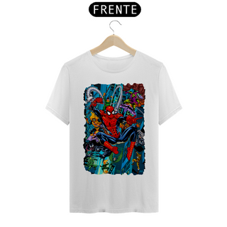 Nome do produtoCamiseta Classic - Homem Aranha vs Inimigos