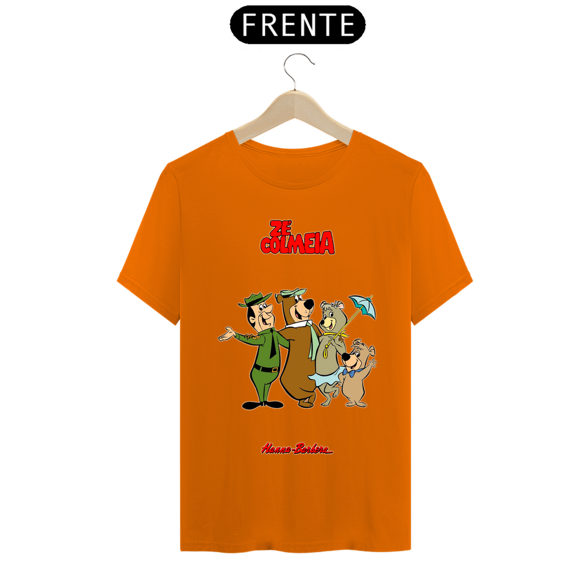 Nome do produto: Camiseta Masculina - Zé Colméia