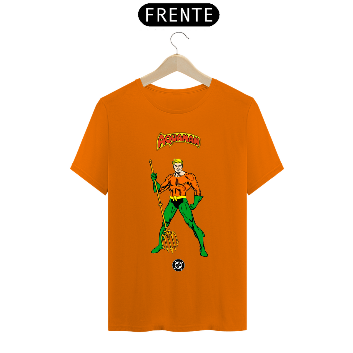 Nome do produto: Camiseta Masculina - Aquaman