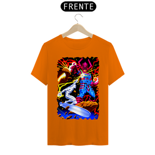 Nome do produtoCamiseta Classic - Surfista Prateado vs Galactus