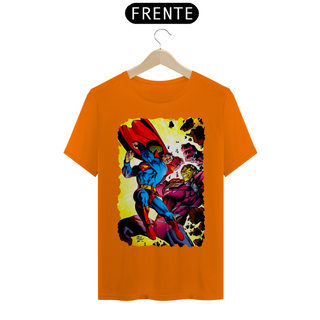 Nome do produtoCamiseta Classic - Superman vs Mongul