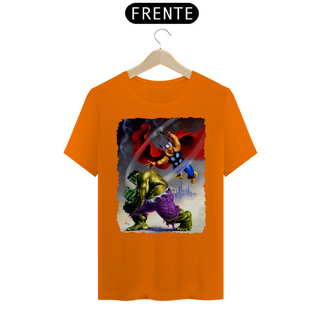 Nome do produtoCamiseta Classic - Hulk vs Thor