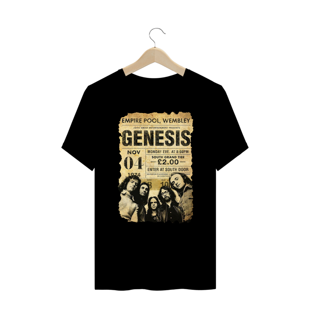 Nome do produto: Camiseta Plus Size - Genesis