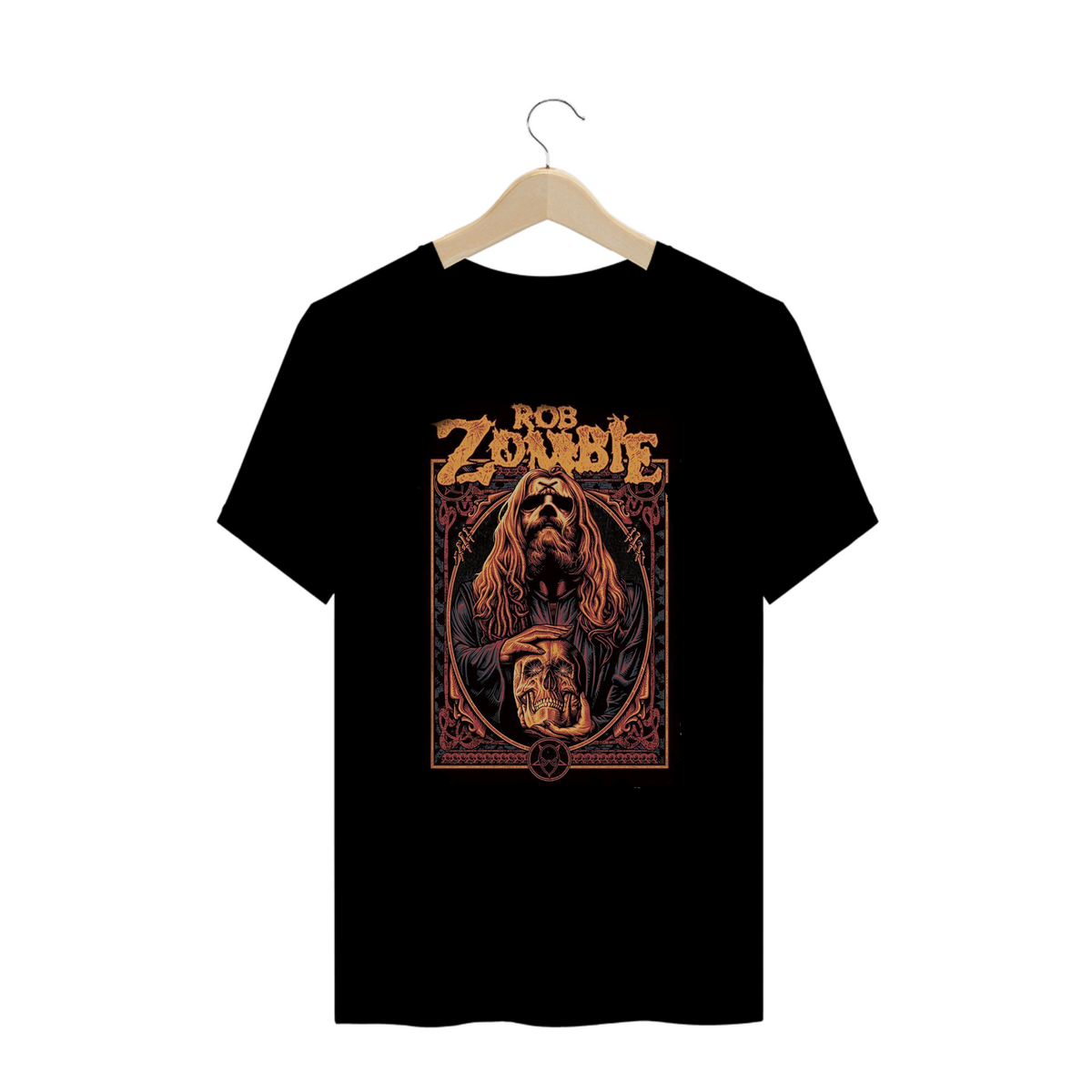 Nome do produto: Camiseta Plus Size - Rob Zombie