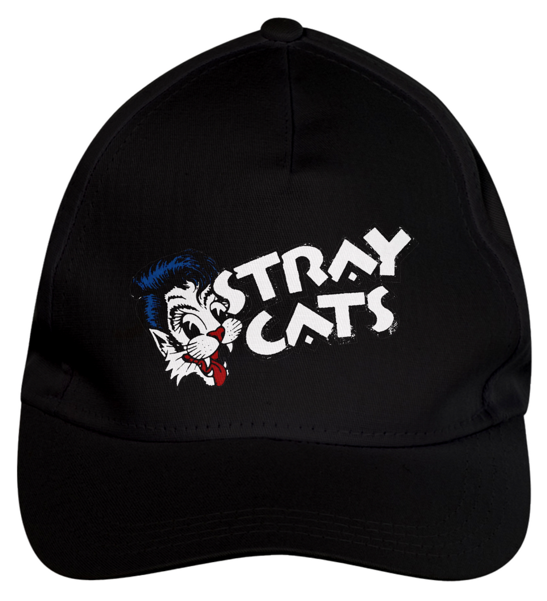 Nome do produto: Boné de Brim - Stray Cats