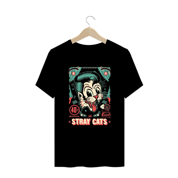 Camiseta Plus Size - Stray Cats