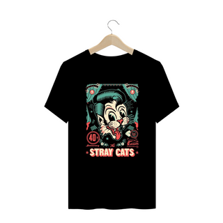 Camiseta Plus Size - Stray Cats