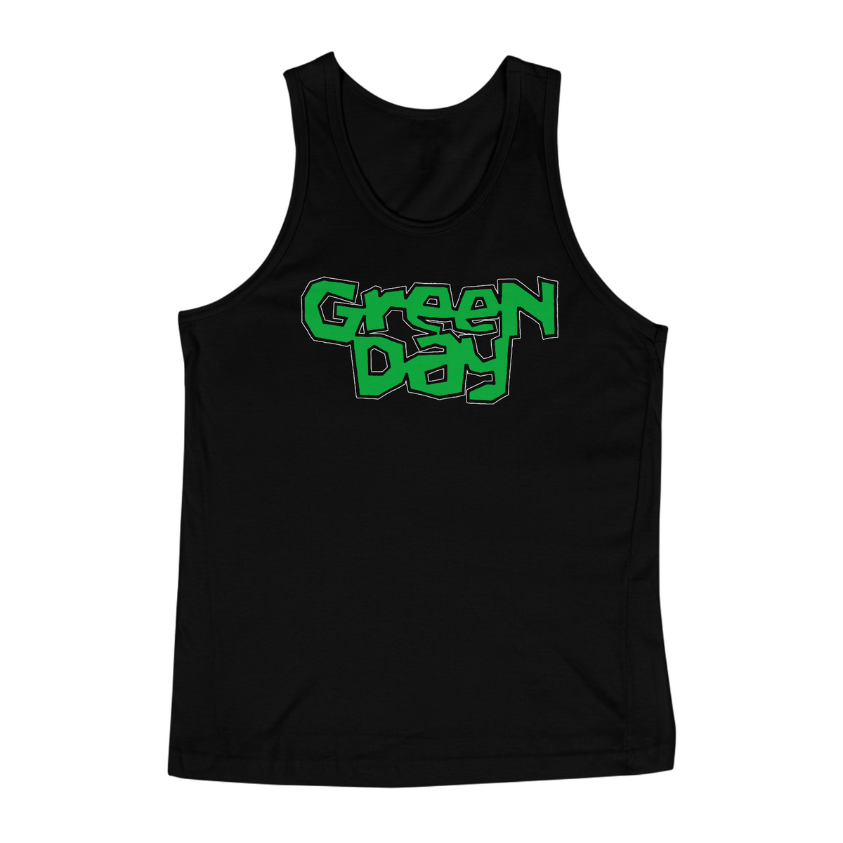 Nome do produto: Camiseta Regata - Green Day