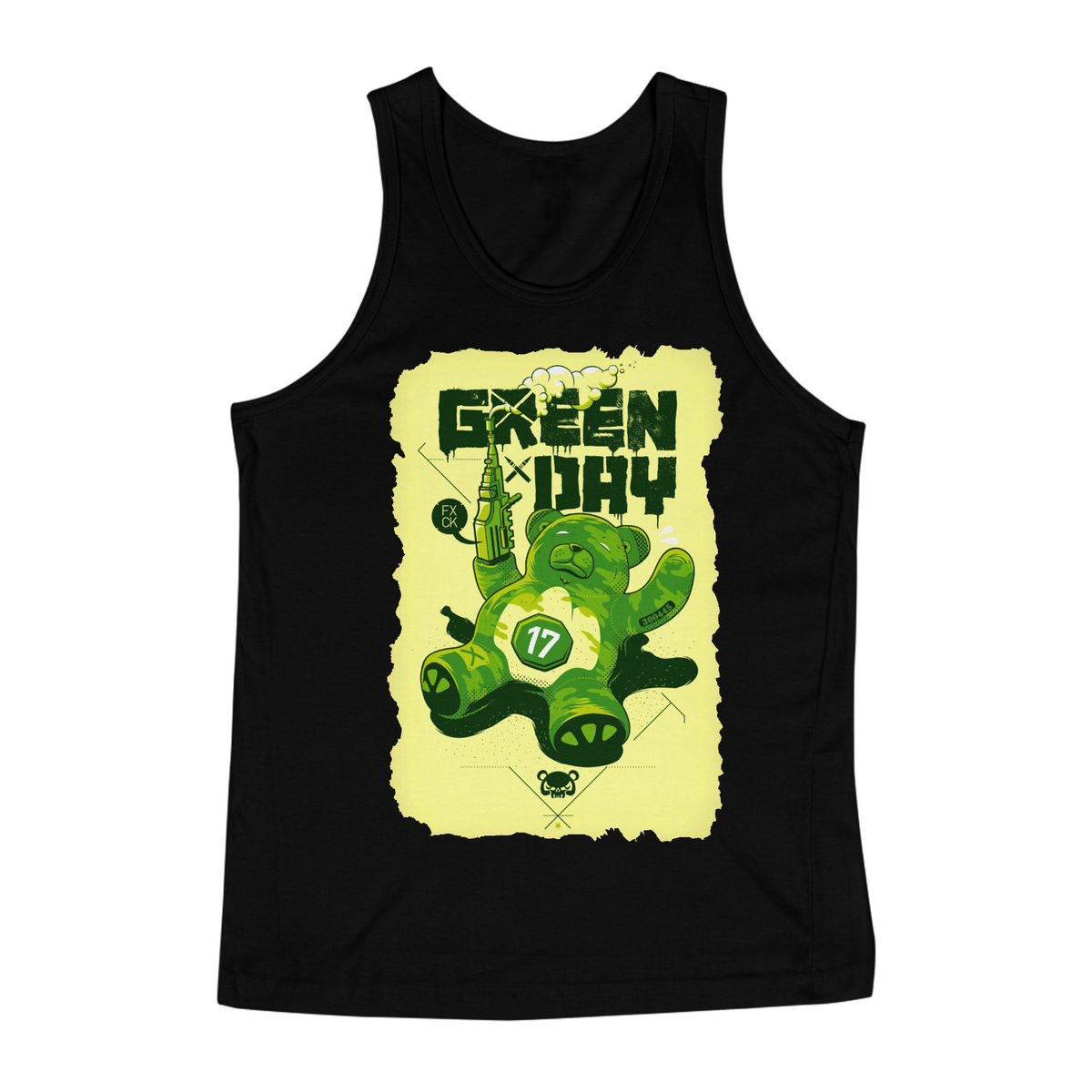 Nome do produto: Camiseta Regata - Green Day