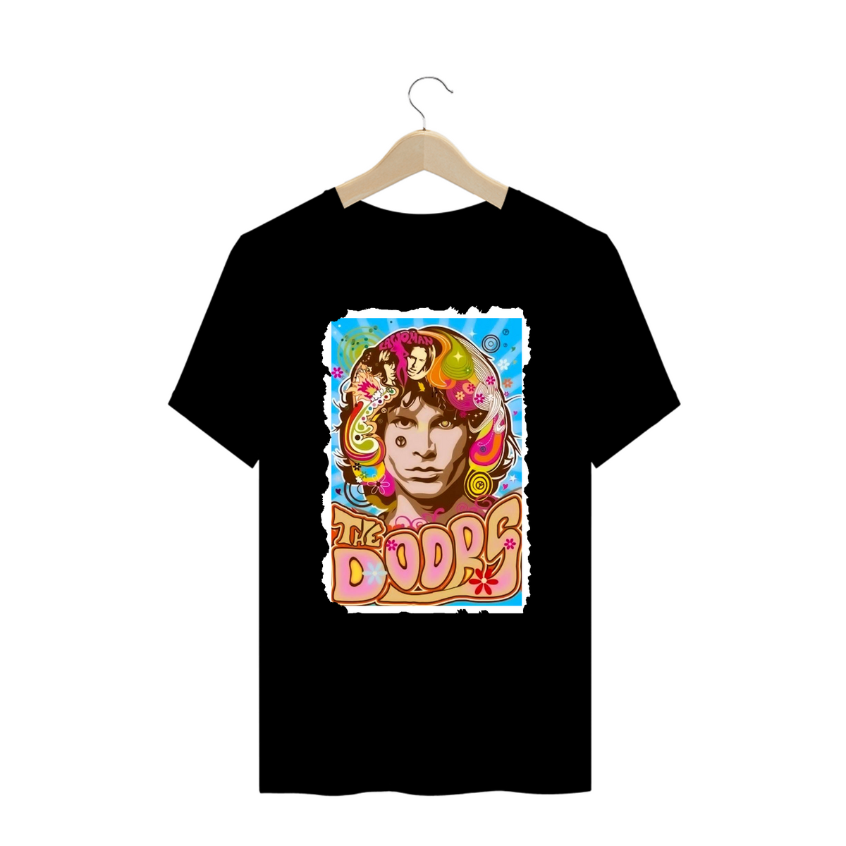 Nome do produto: Camiseta Plus Size - The Doors