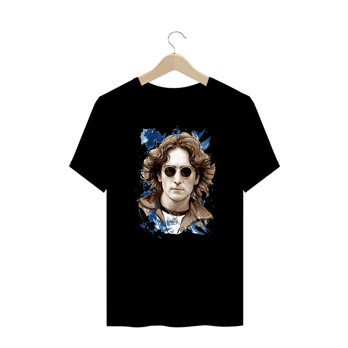 Nome do produto: Camiseta Plus Size -John Lennon