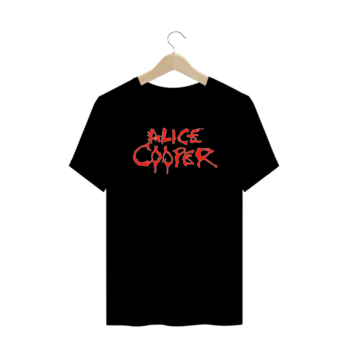 Nome do produto: Camiseta Plus Size - Alice Cooper